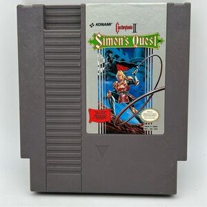 Castlevania II: Simon's Quest (Nintendo Entertainment System, 1988) Works KONAMI